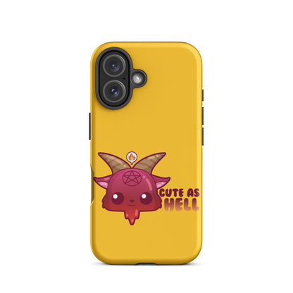 CUTE AS HELL - Tough Case for iPhone®