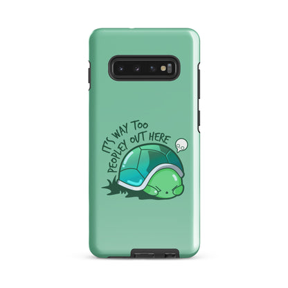 WAY TOO PEOPLEY - Tough case for Samsung® - ChubbleGumLLC