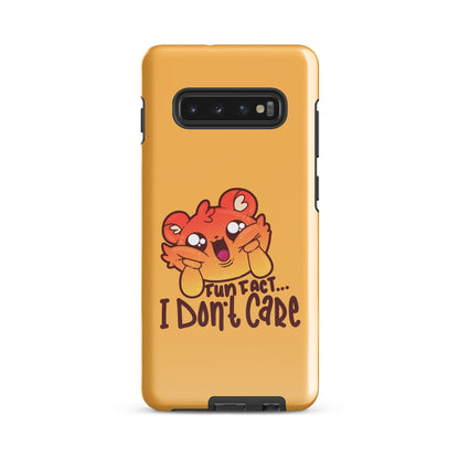 FUN FACT I DONT CARE - Tough case for Samsung® - ChubbleGumLLC