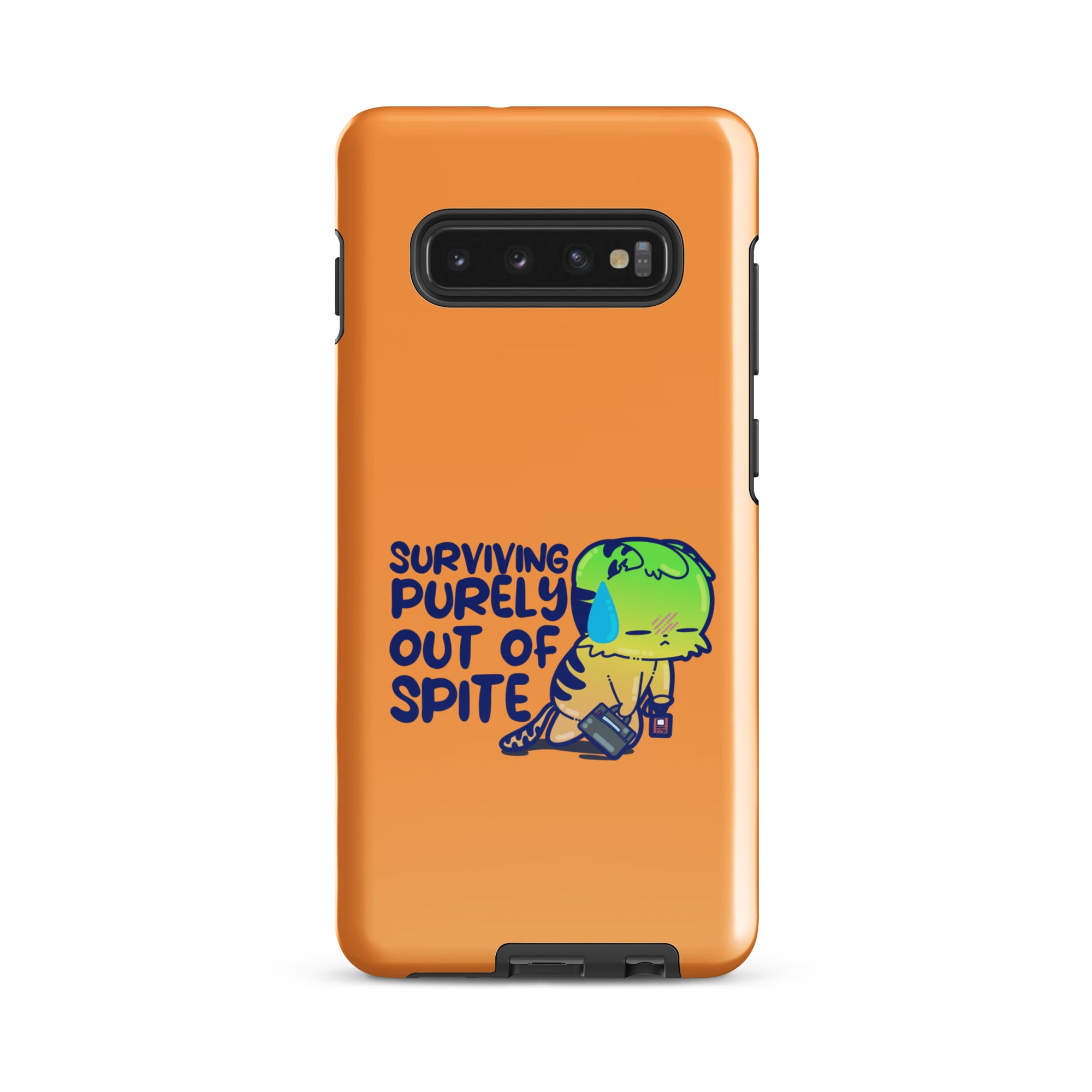 SURVIVING PURELY OUT OF SPITE - Tough case for Samsung® - ChubbleGumLLC