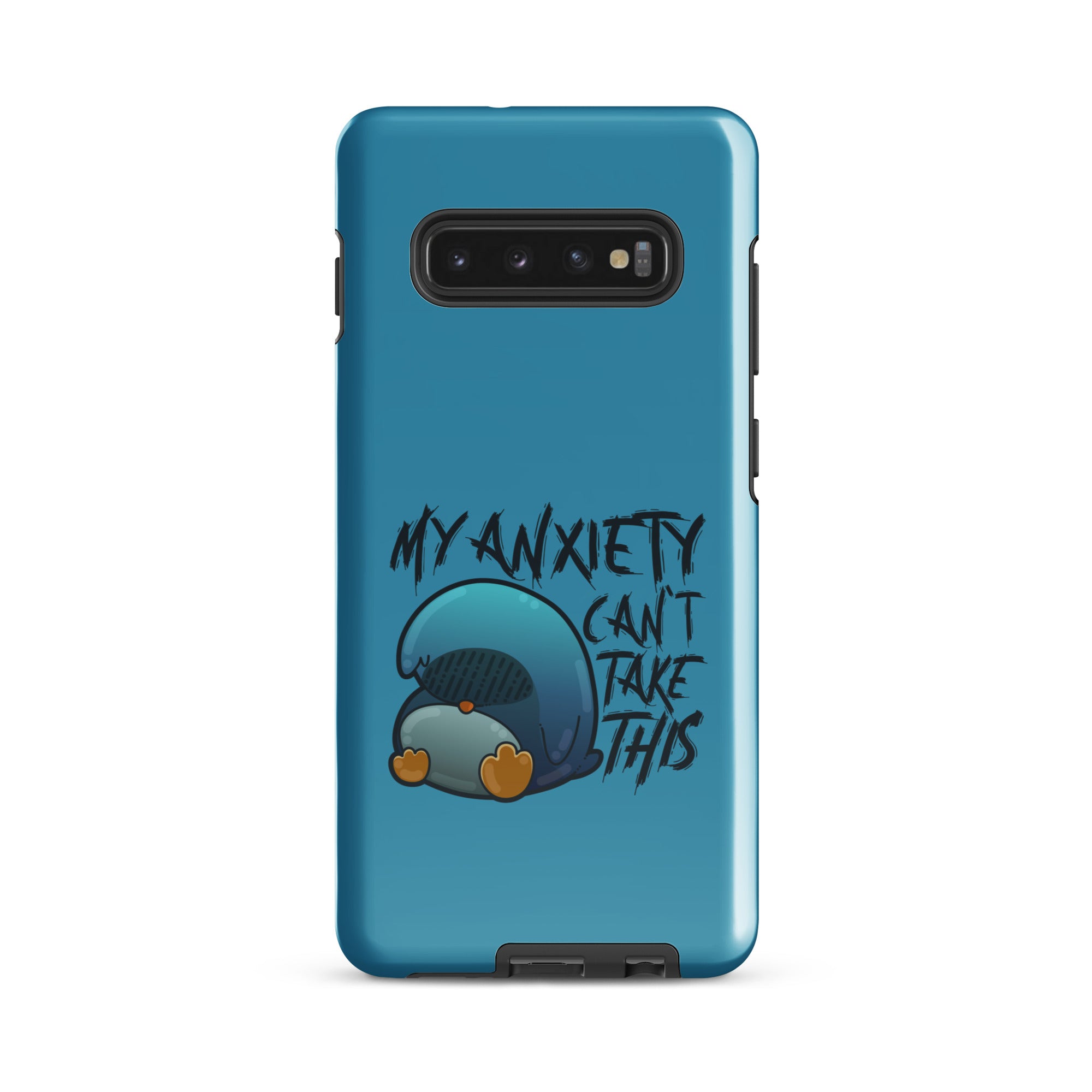 MY ANXIETY CANT TAKE THIS - Tough case for Samsung® - ChubbleGumLLC