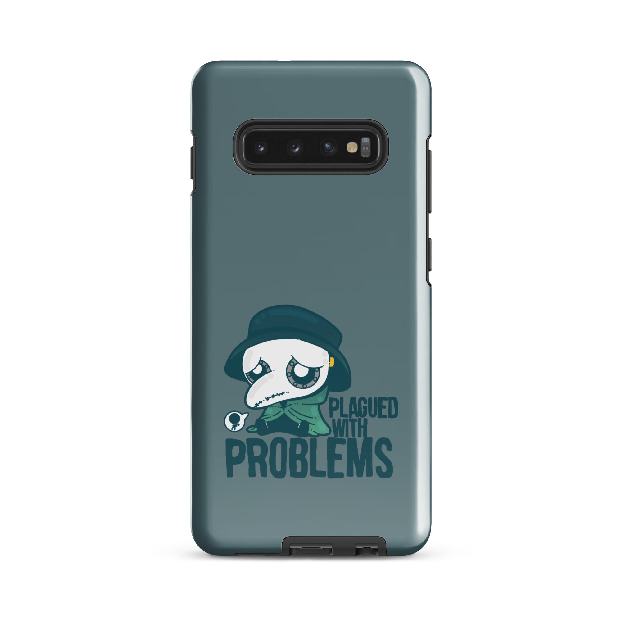 PLAGUED WITH PROBLEMS - Tough case for Samsung®