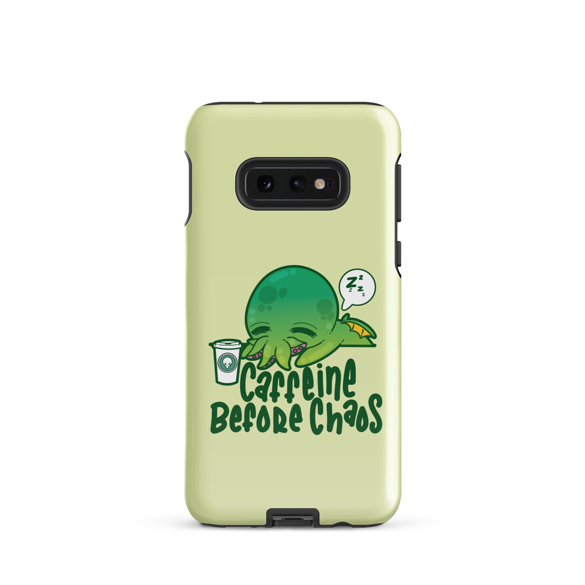 CAFFEINE BEFORE CHAOS - Tough case for Samsung® - ChubbleGumLLC