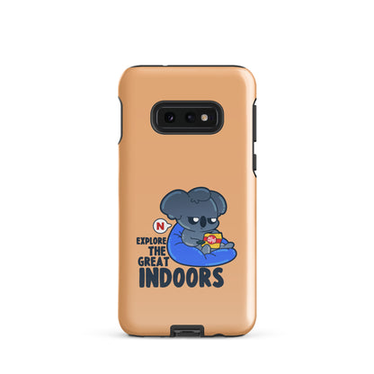 EXPLORE THE GREAT INDOORS - Tough case for Samsung® - ChubbleGumLLC