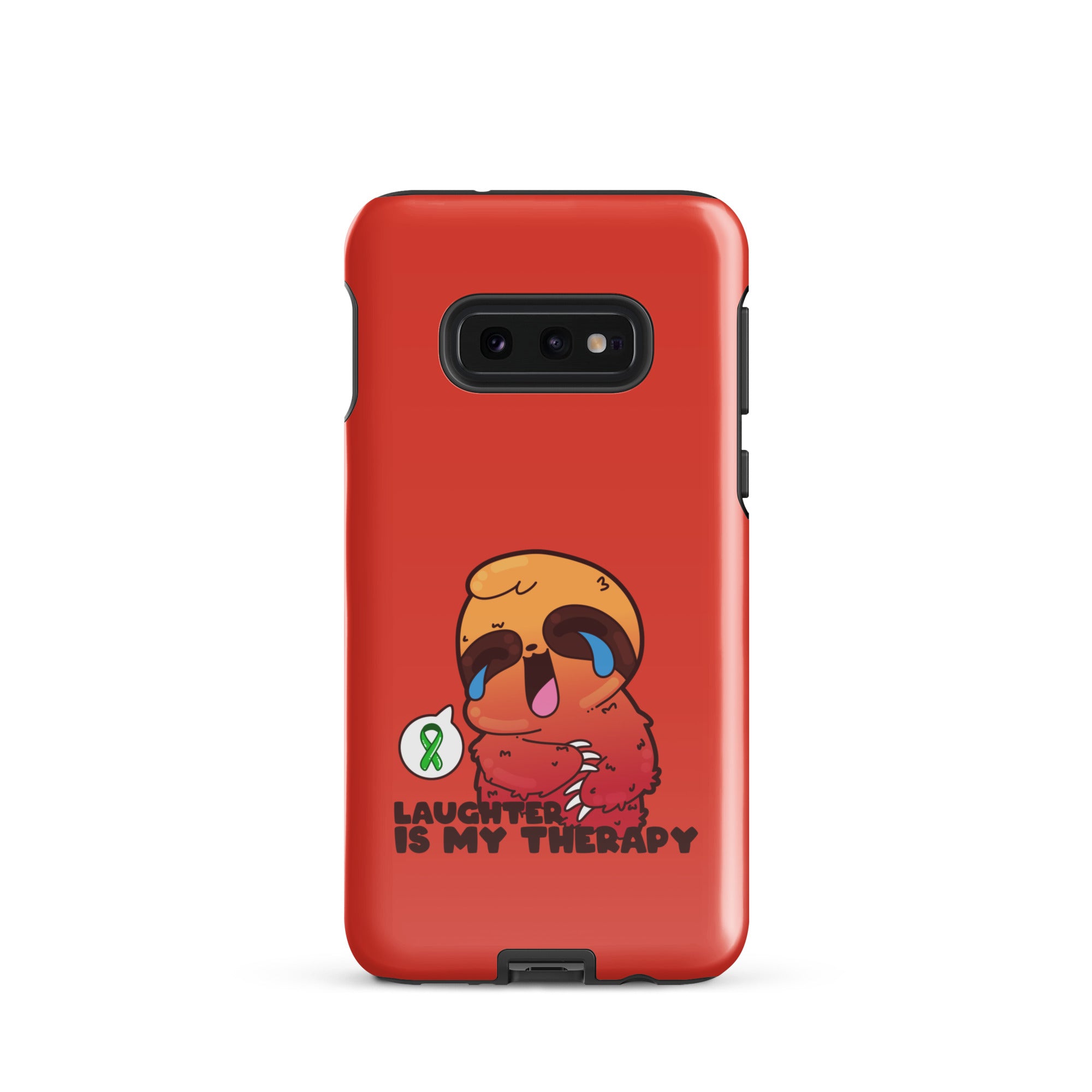 LAUGHTER IS MY THERAPY - Tough case for Samsung® - ChubbleGumLLC