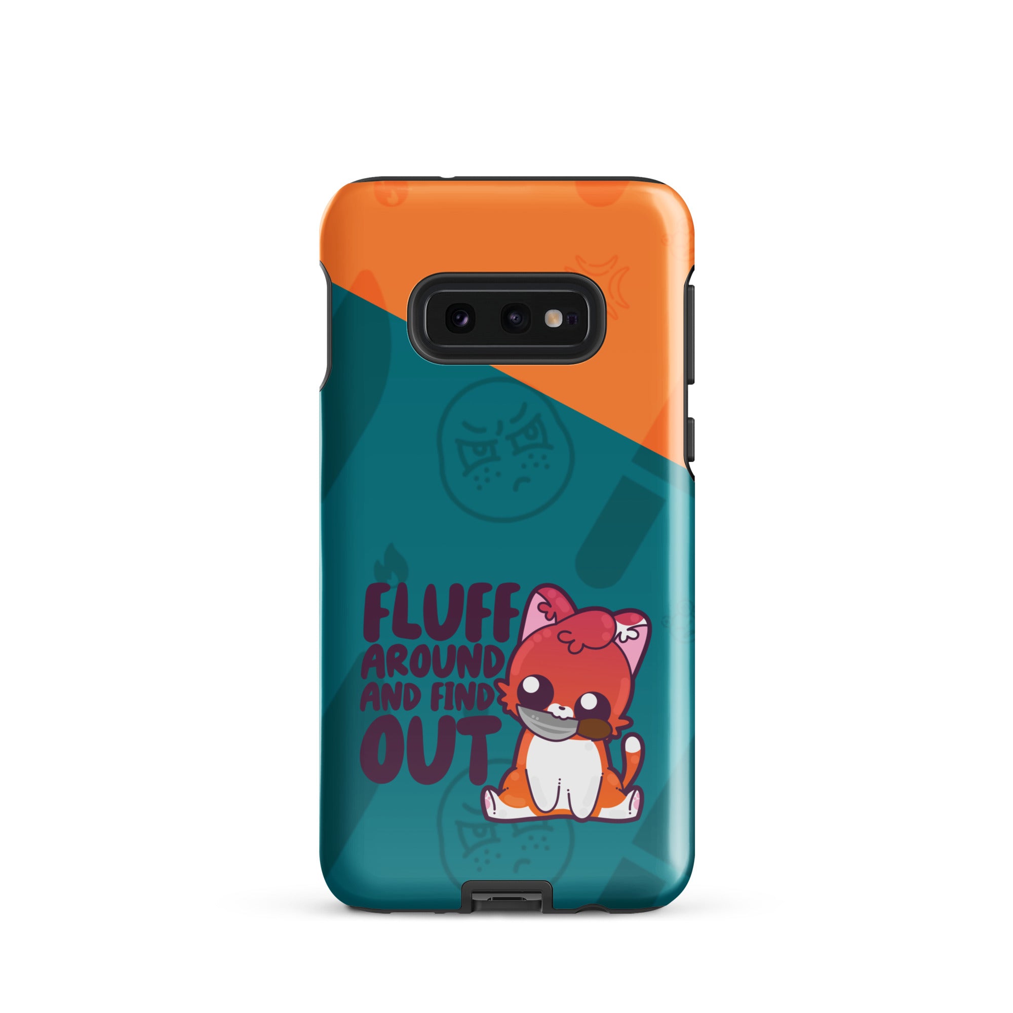 FLUFF AROUND W/BACKGROUND - Tough case for Samsung®