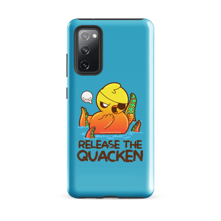 RELEASE THE QUACKEN - Tough case for Samsung® - ChubbleGumLLC