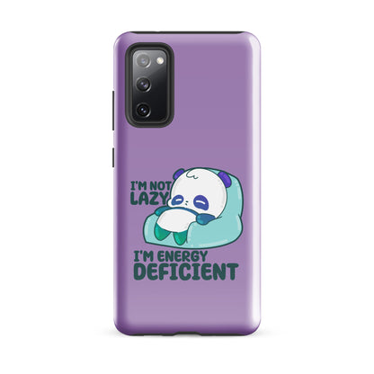 IM NOT LAZY - Tough case for Samsung® - ChubbleGumLLC