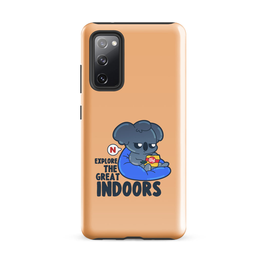 EXPLORE THE GREAT INDOORS - Tough case for Samsung® - ChubbleGumLLC
