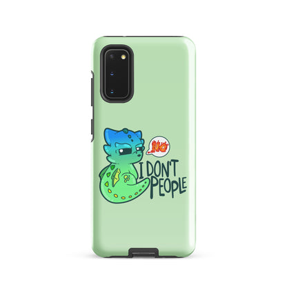 I DONT PEOPLE - Tough case for Samsung® - ChubbleGumLLC