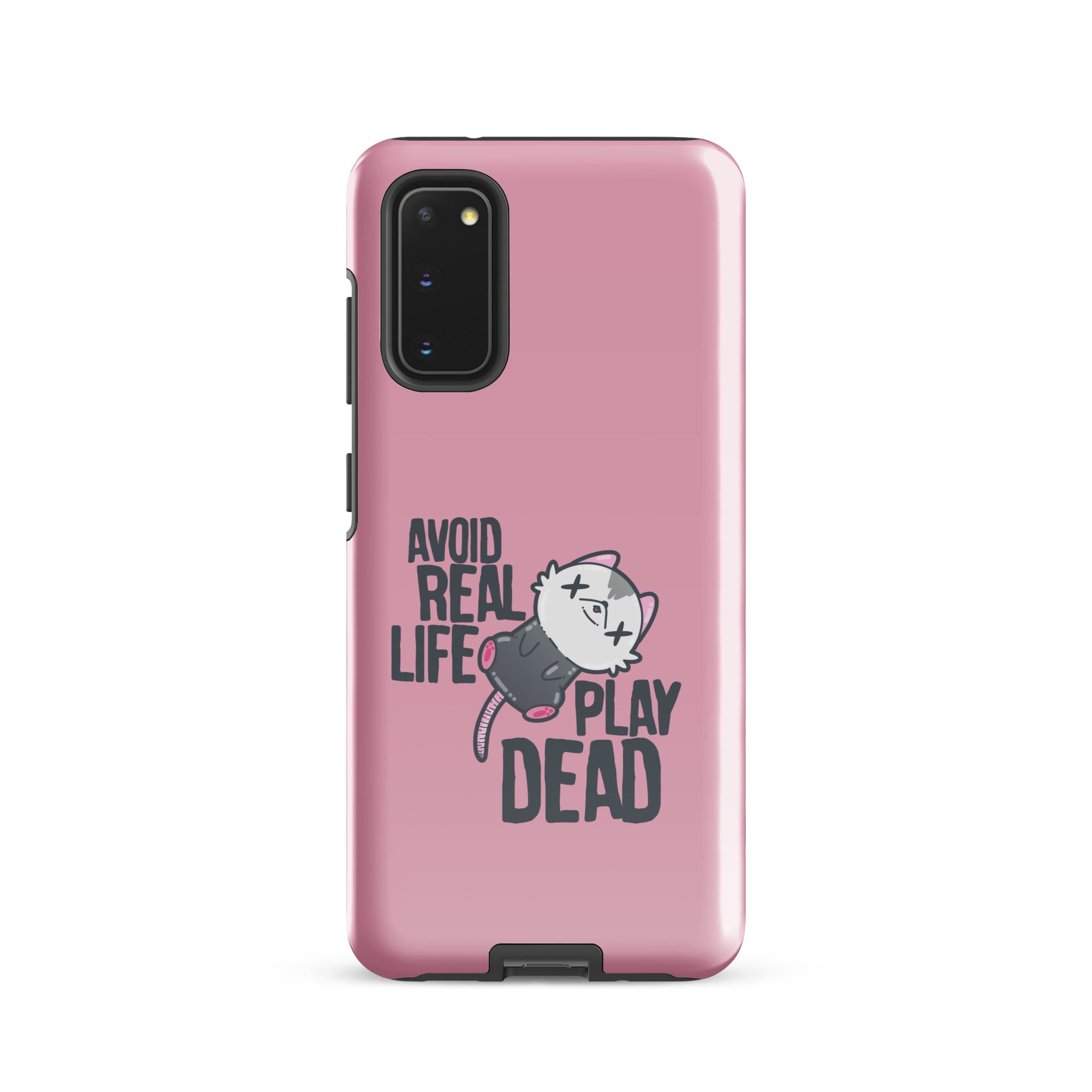 AVOID REAL LIFE PLAY DEAD - Tough case for Samsung® - ChubbleGumLLC