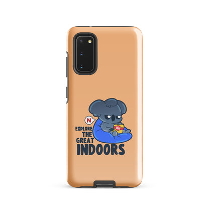 EXPLORE THE GREAT INDOORS - Tough case for Samsung® - ChubbleGumLLC