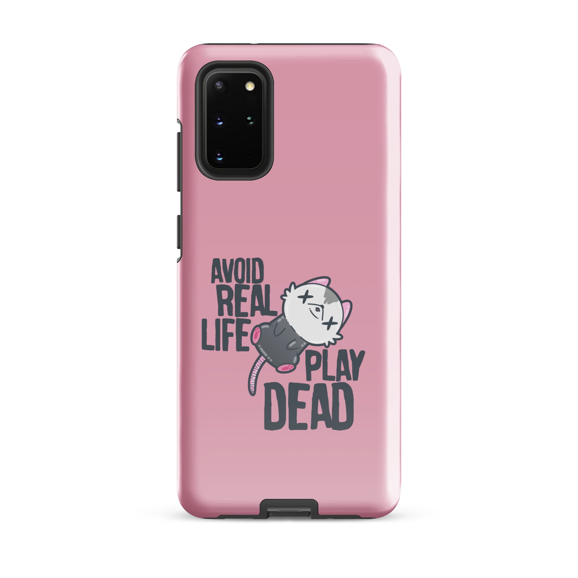 AVOID REAL LIFE PLAY DEAD - Tough case for Samsung® - ChubbleGumLLC