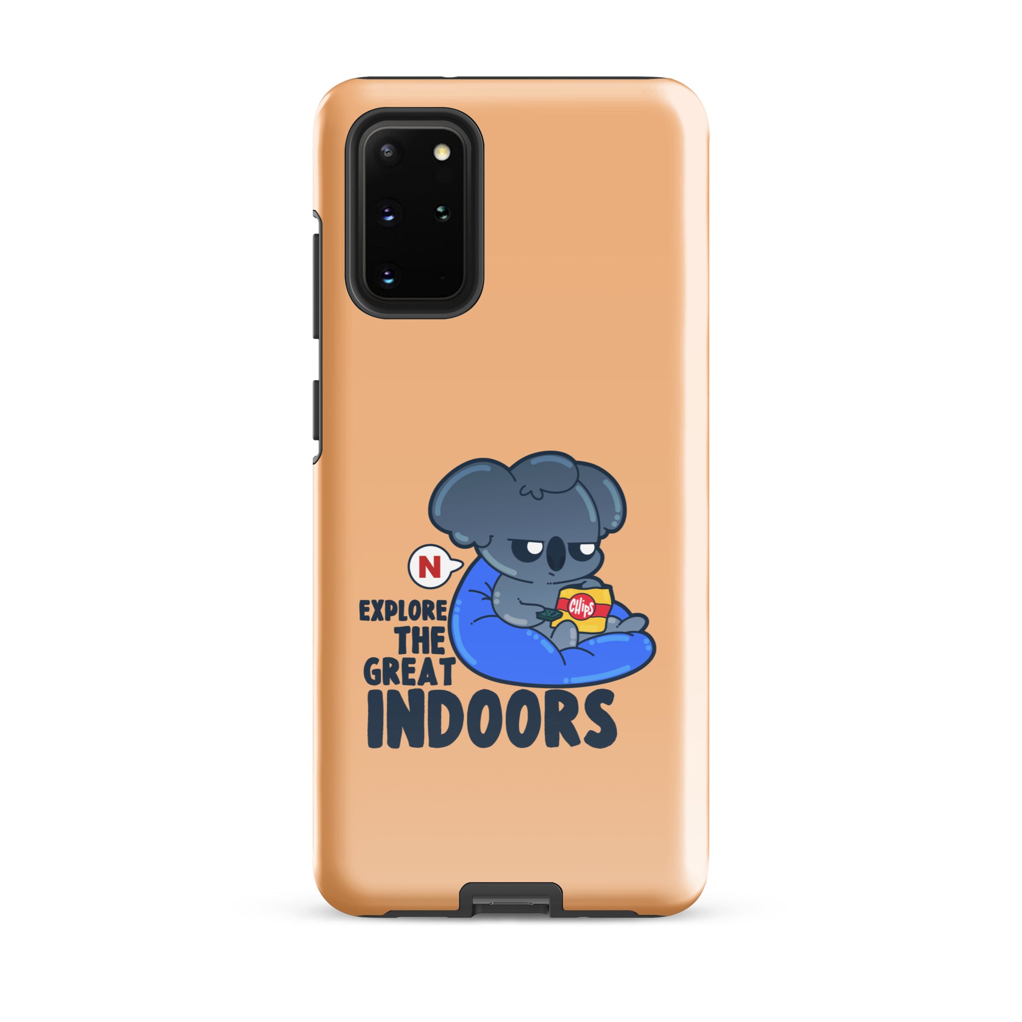 EXPLORE THE GREAT INDOORS - Tough case for Samsung® - ChubbleGumLLC