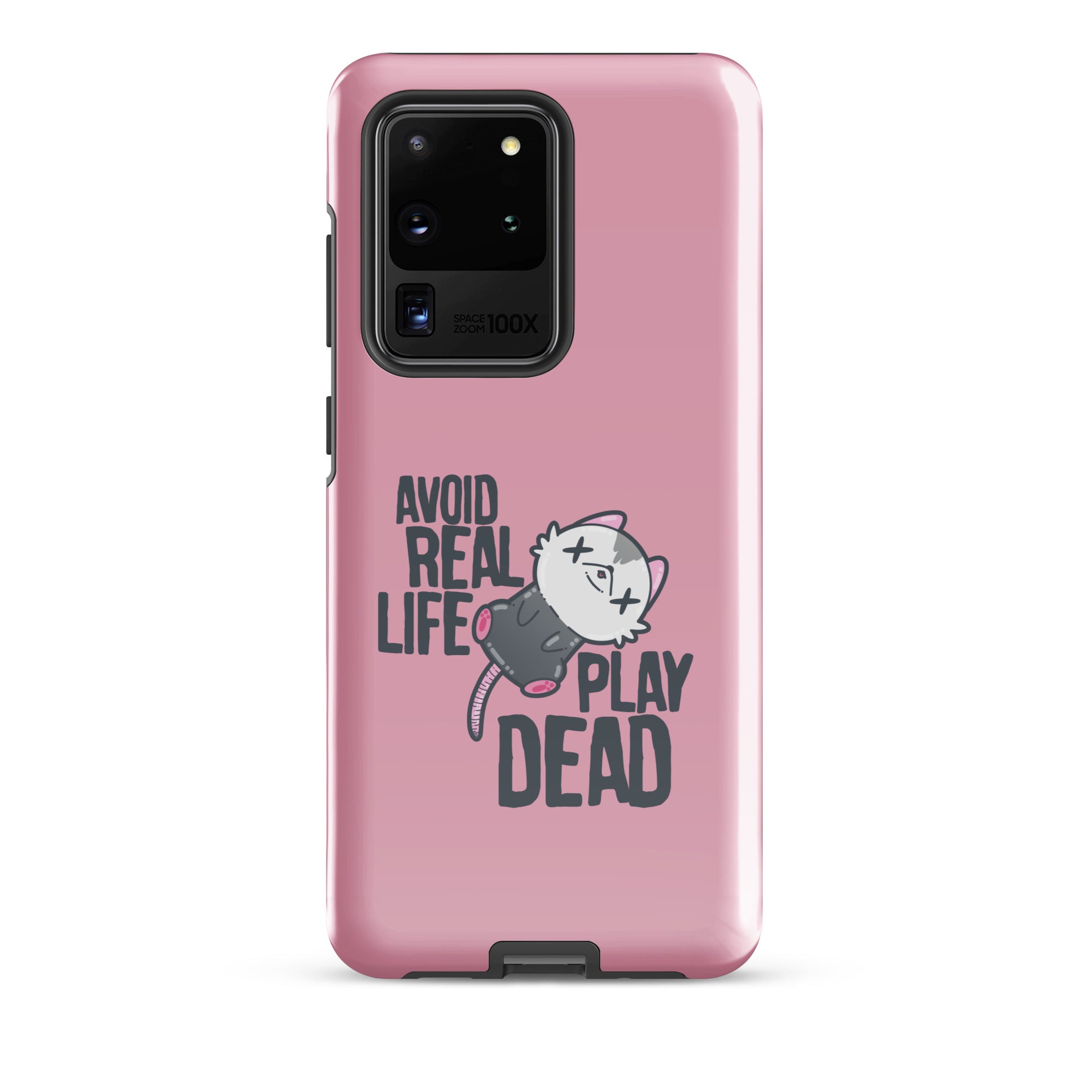 AVOID REAL LIFE PLAY DEAD - Tough case for Samsung® - ChubbleGumLLC