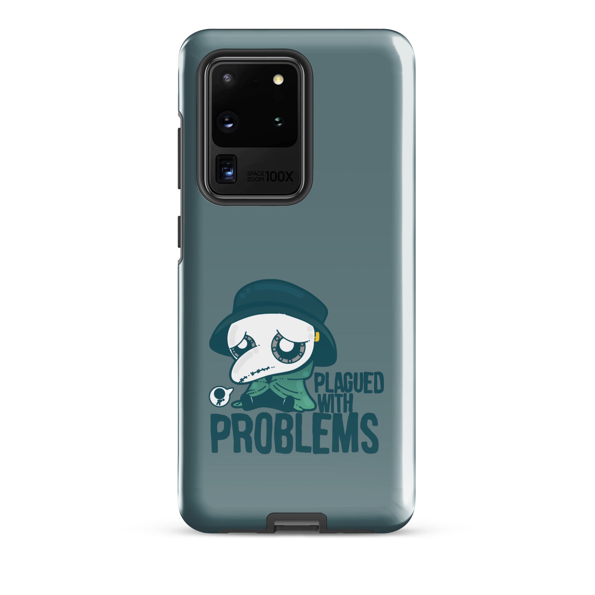 PLAGUED WITH PROBLEMS - Tough case for Samsung®