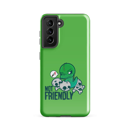 NOT FRIENDLY - Tough case for Samsung® - ChubbleGumLLC