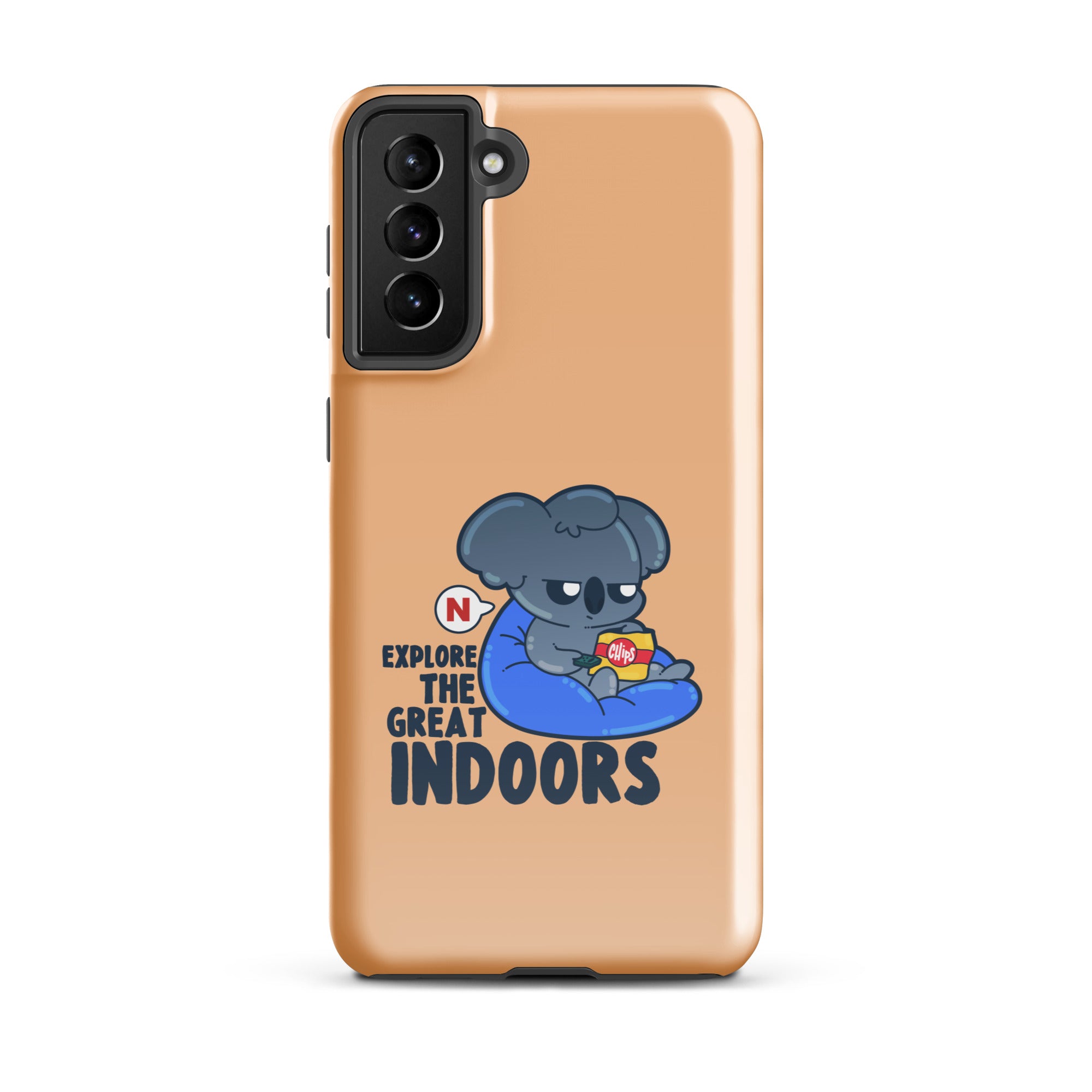 EXPLORE THE GREAT INDOORS - Tough case for Samsung® - ChubbleGumLLC