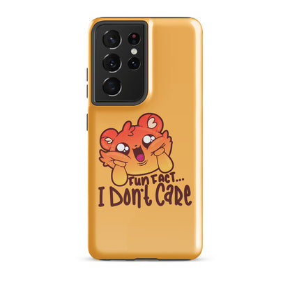 FUN FACT I DONT CARE - Tough case for Samsung® - ChubbleGumLLC