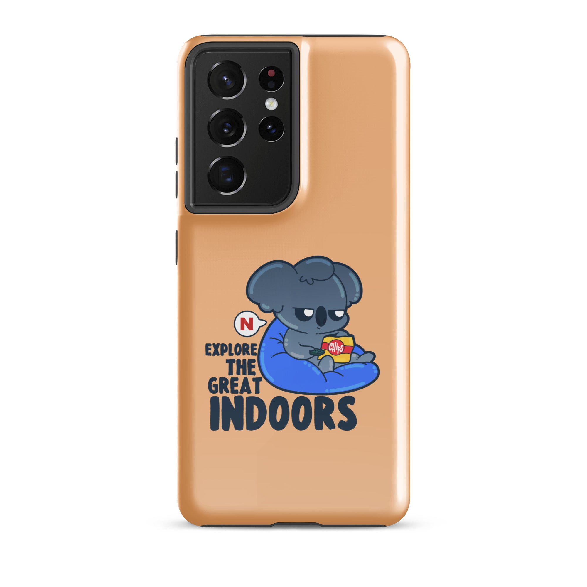 EXPLORE THE GREAT INDOORS - Tough case for Samsung® - ChubbleGumLLC