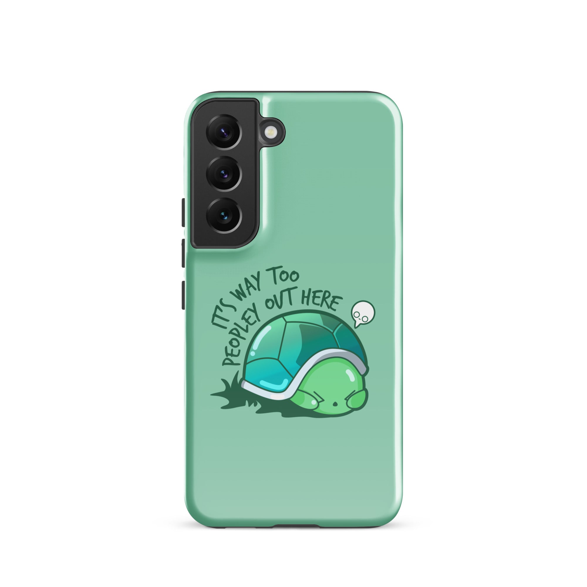 WAY TOO PEOPLEY - Tough case for Samsung® - ChubbleGumLLC