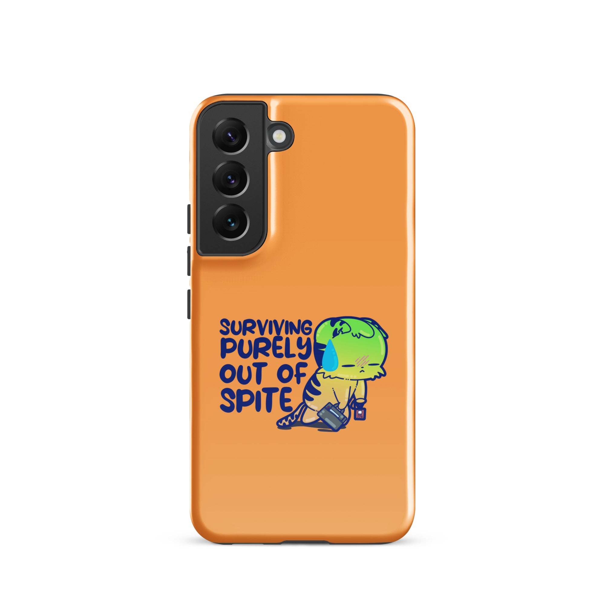 SURVIVING PURELY OUT OF SPITE - Tough case for Samsung® - ChubbleGumLLC