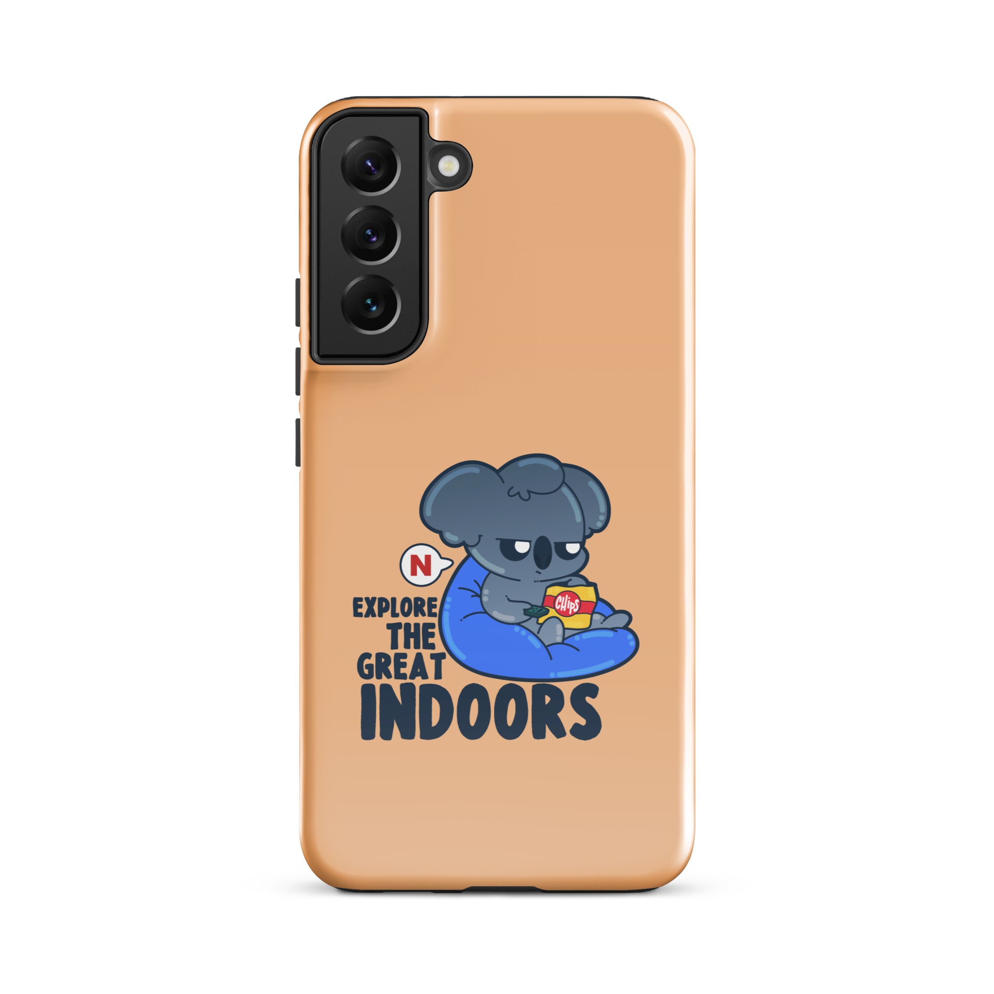 EXPLORE THE GREAT INDOORS - Tough case for Samsung® - ChubbleGumLLC