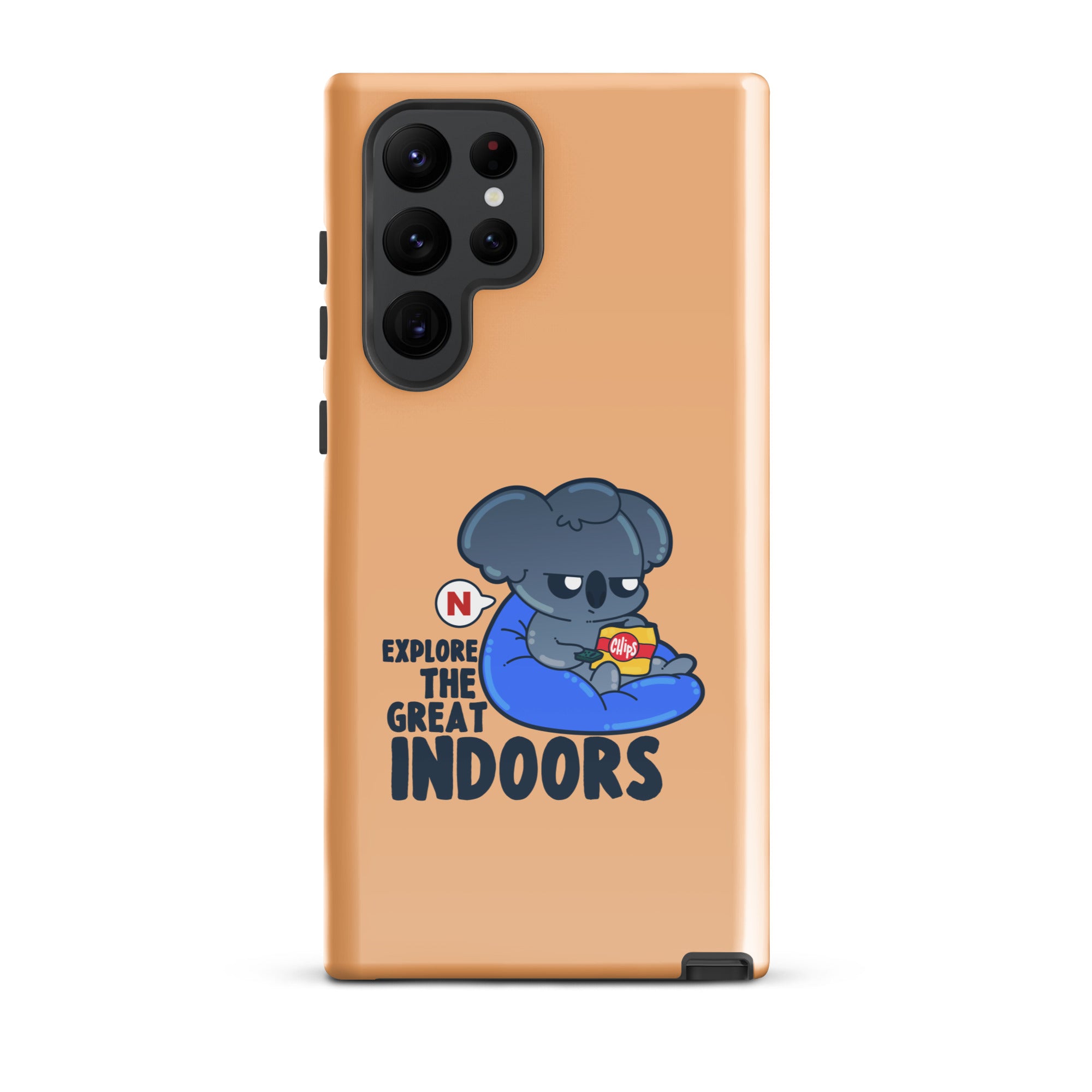 EXPLORE THE GREAT INDOORS - Tough case for Samsung® - ChubbleGumLLC