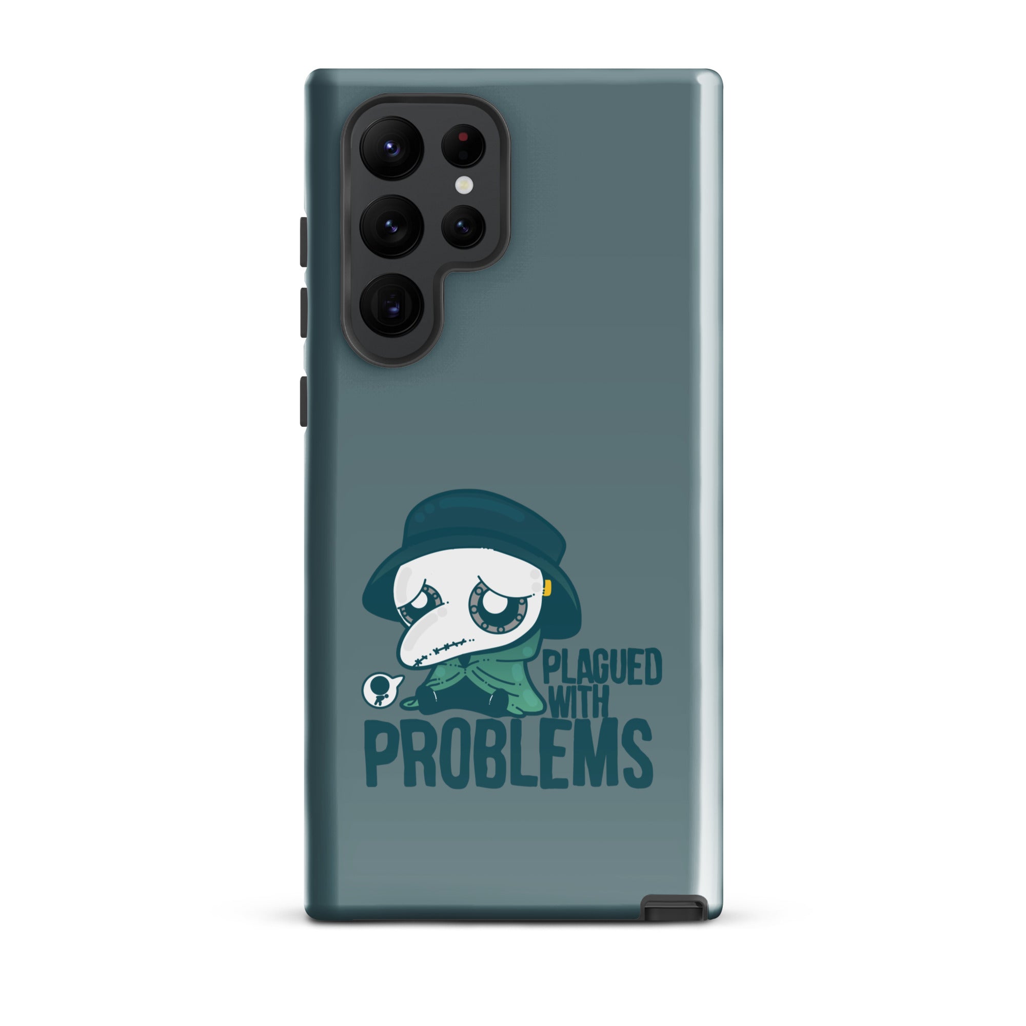 PLAGUED WITH PROBLEMS - Tough case for Samsung®