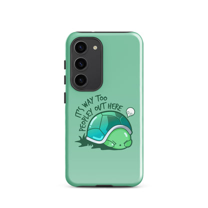 WAY TOO PEOPLEY - Tough case for Samsung® - ChubbleGumLLC