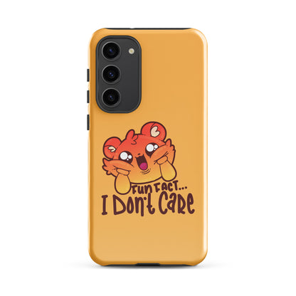 FUN FACT I DONT CARE - Tough case for Samsung® - ChubbleGumLLC