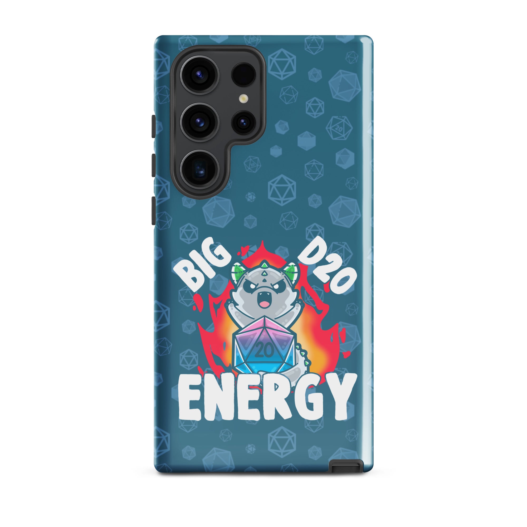 BIG D20 ENERGY W/BACKGROUND - Tough case for Samsung®