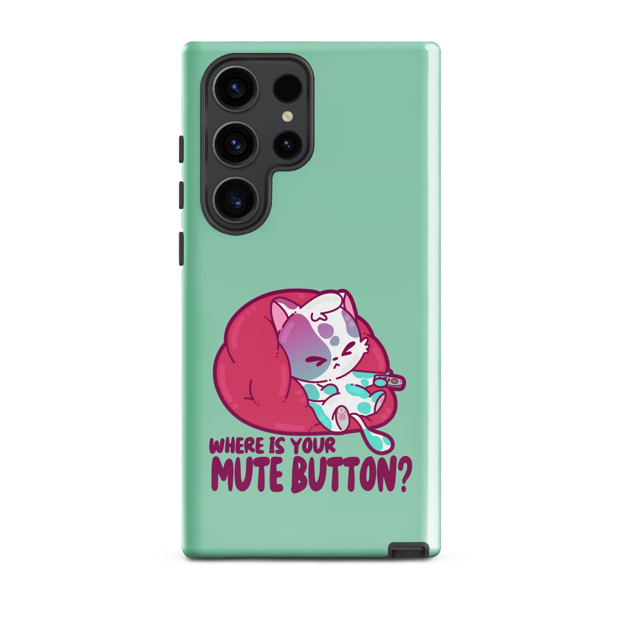 MUTE BUTTON - Tough case for Samsung®