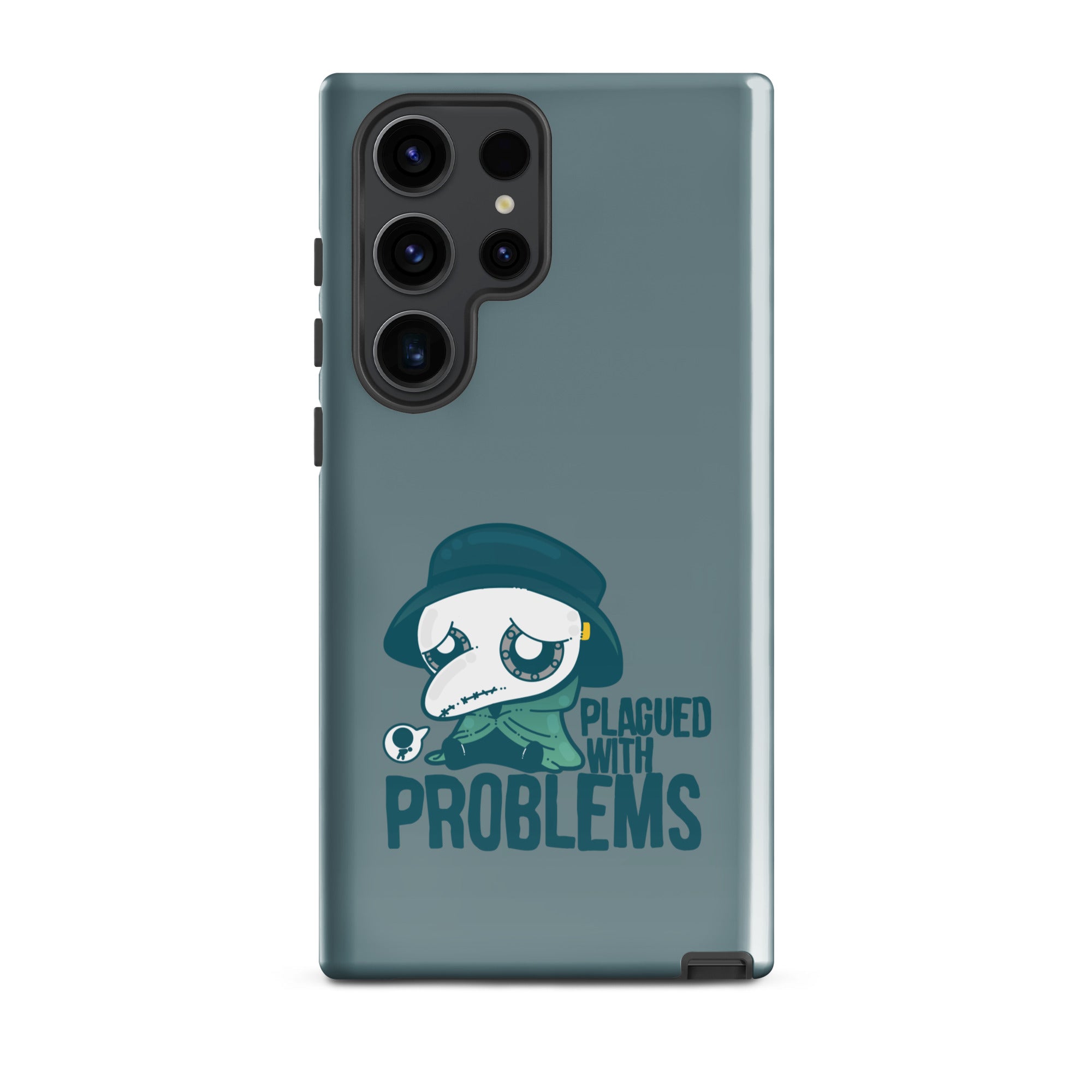 PLAGUED WITH PROBLEMS - Tough case for Samsung®