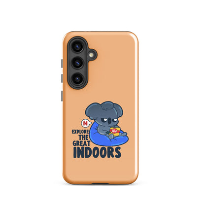 EXPLORE THE GREAT INDOORS - Tough case for Samsung® - ChubbleGumLLC