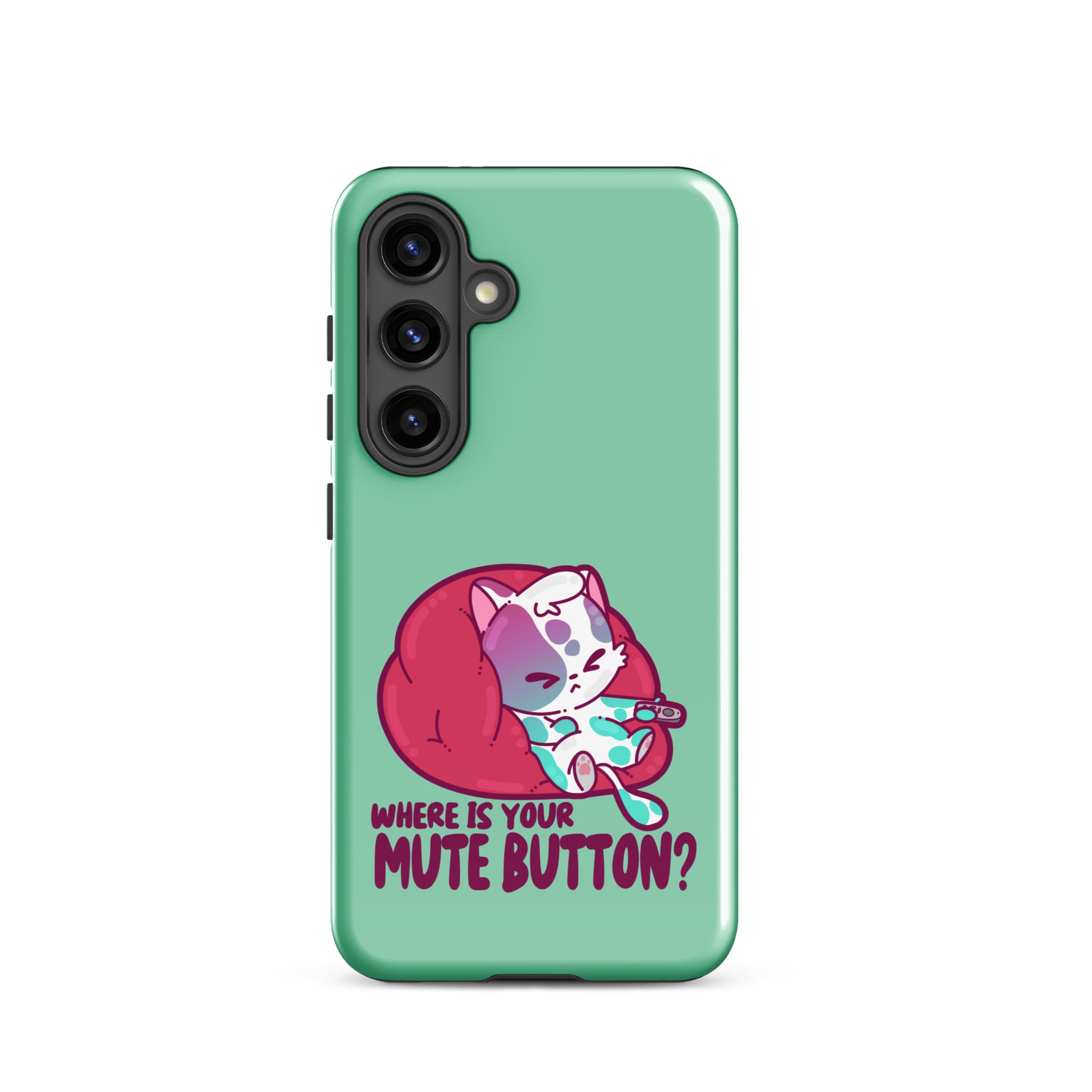 MUTE BUTTON - Tough case for Samsung®