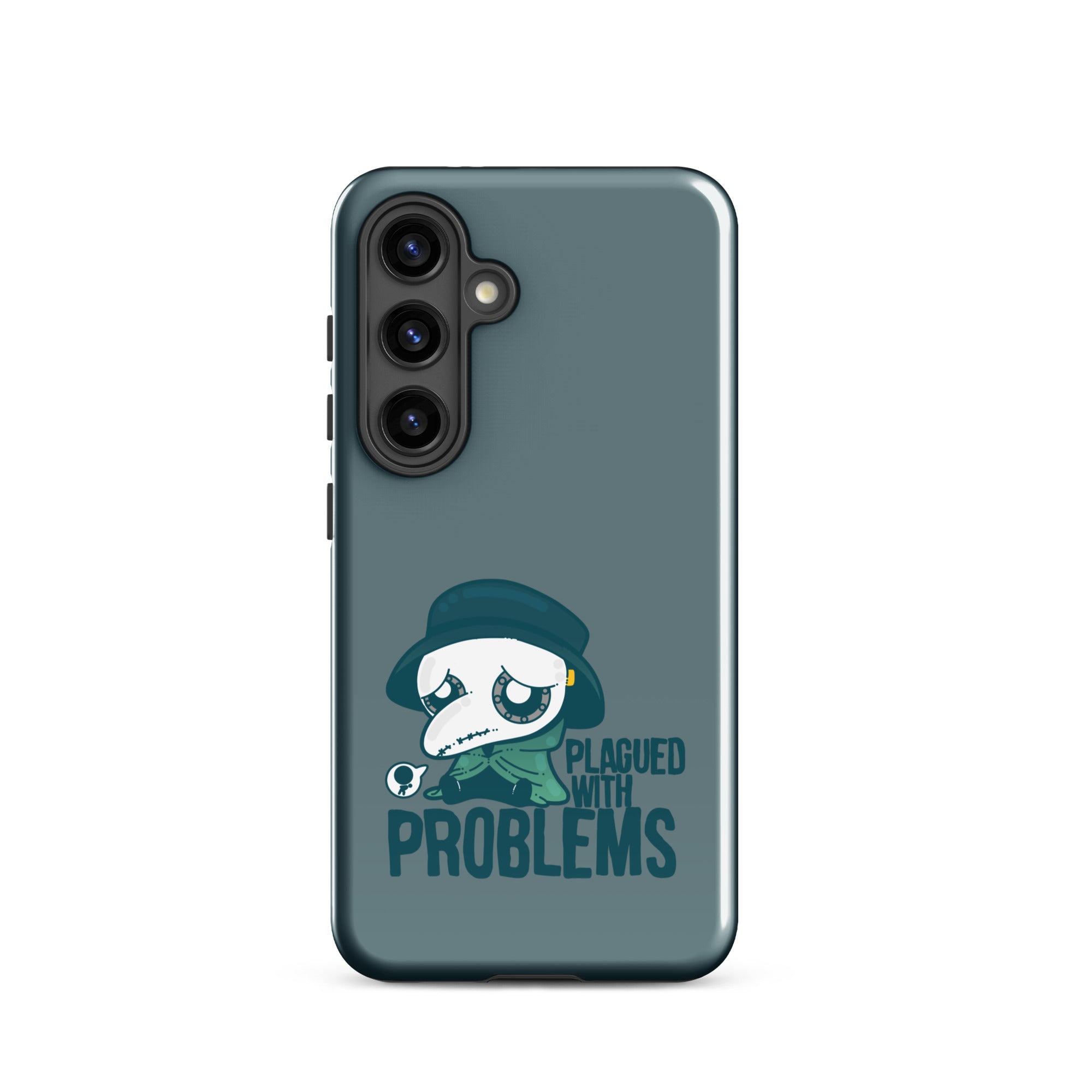 PLAGUED WITH PROBLEMS - Tough case for Samsung®