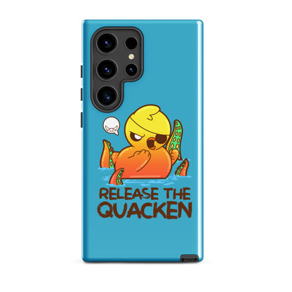 RELEASE THE QUACKEN - Tough case for Samsung® - ChubbleGumLLC