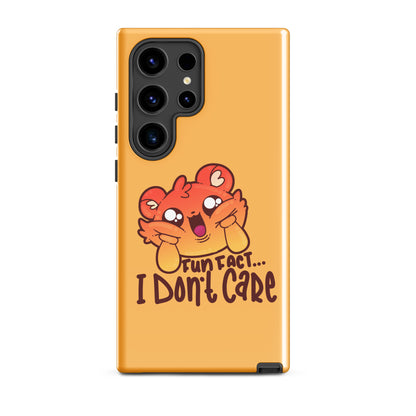 FUN FACT I DONT CARE - Tough case for Samsung® - ChubbleGumLLC