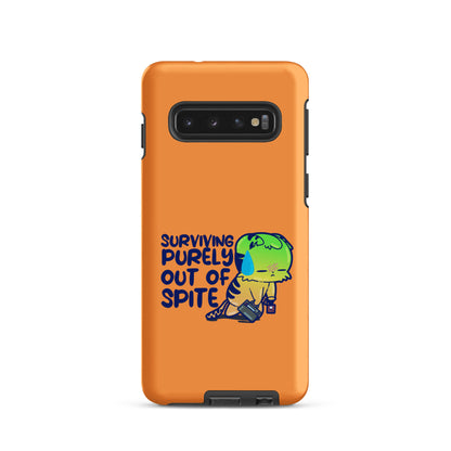 SURVIVING PURELY OUT OF SPITE - Tough case for Samsung® - ChubbleGumLLC