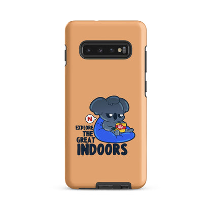 EXPLORE THE GREAT INDOORS - Tough case for Samsung® - ChubbleGumLLC