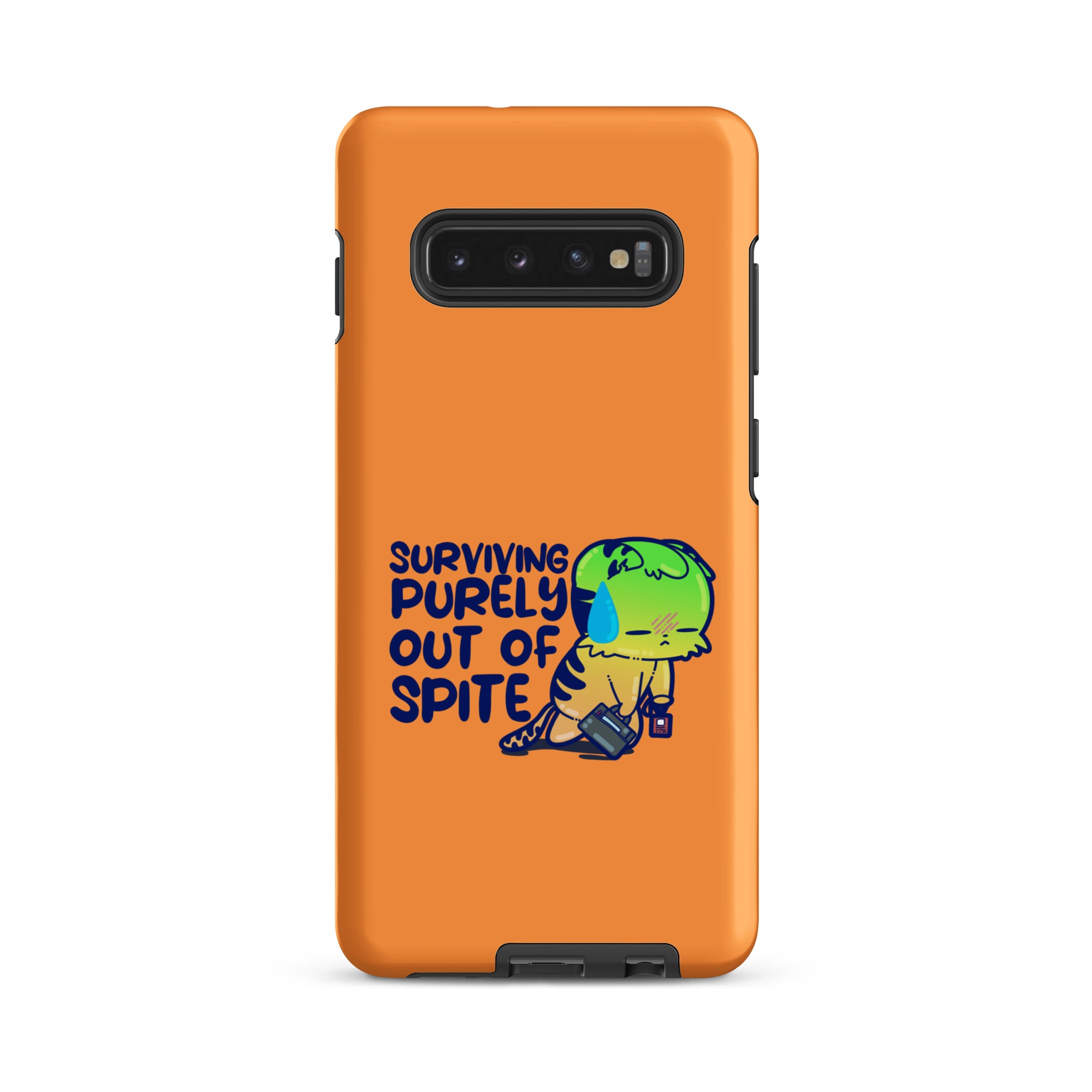 SURVIVING PURELY OUT OF SPITE - Tough case for Samsung® - ChubbleGumLLC