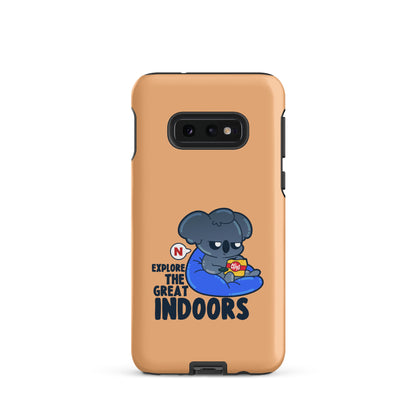 EXPLORE THE GREAT INDOORS - Tough case for Samsung® - ChubbleGumLLC