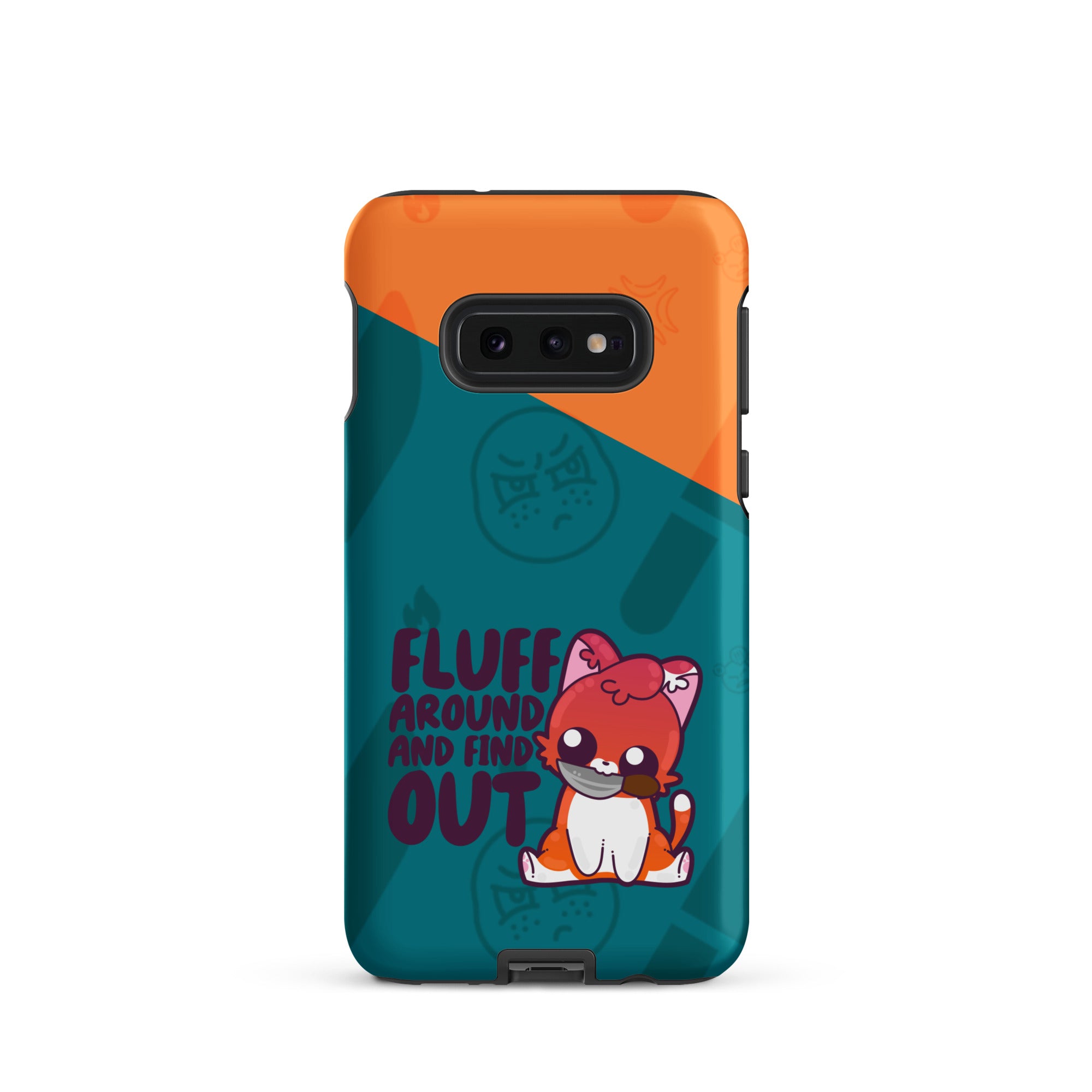 FLUFF AROUND W/BACKGROUND - Tough case for Samsung®