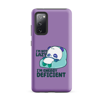 IM NOT LAZY - Tough case for Samsung® - ChubbleGumLLC