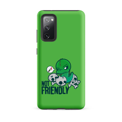 NOT FRIENDLY - Tough case for Samsung® - ChubbleGumLLC