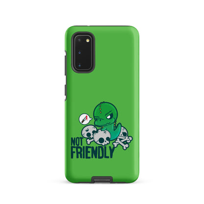 NOT FRIENDLY - Tough case for Samsung® - ChubbleGumLLC