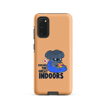 EXPLORE THE GREAT INDOORS - Tough case for Samsung® - ChubbleGumLLC