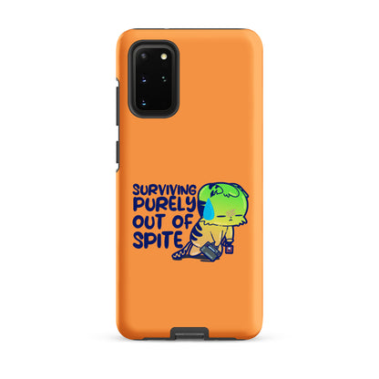 SURVIVING PURELY OUT OF SPITE - Tough case for Samsung® - ChubbleGumLLC