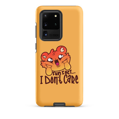 FUN FACT I DONT CARE - Tough case for Samsung® - ChubbleGumLLC